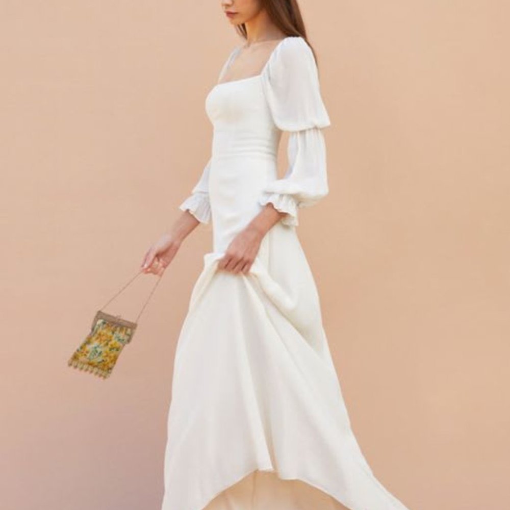 Rare Reformation Stars Wedding Dress - XS - NWOT - Picture 2 of 3